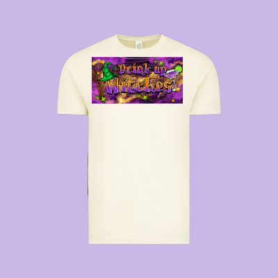 Drink Up Witches Vintage Tee Designed By Barkaloodesign