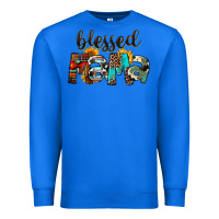 True Royal Blessed Mama Premium Sweatshirt - FaDigitalArtStudio
