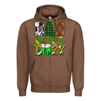 Chestnut St. Patrick's Bad green boozy Zipper Hoodie - OliviaCreatesArt