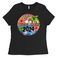 Black family cruise 2024 Ladies Tee - MaliasSmallBusiness