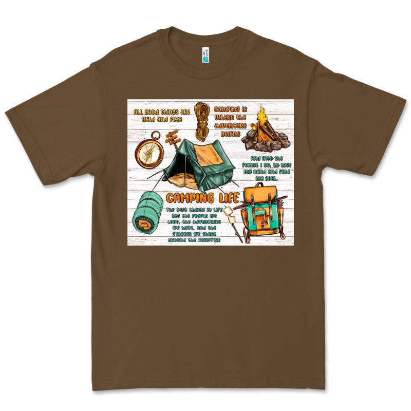 Camping Life Premium Tee by MaliasSmallBusiness | Teevron