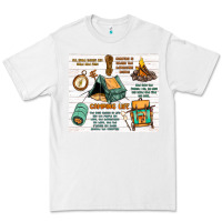 White camping life Premium Tee - MaliasSmallBusiness