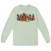 Matcha Our Lady of Guadalupe Mama Long Sleeve Tee - texasbilliewilder