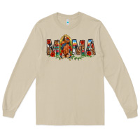 Mushroom Our Lady of Guadalupe Mama Long Sleeve Tee - texasbilliewilder