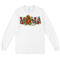 White Our Lady of Guadalupe Mama Long Sleeve Tee - texasbilliewilder