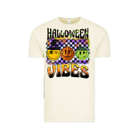 Vintage Arctic halloween vibes smiley face Vintage Tee - BarkalooDesign