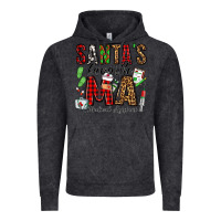 Vintage Black santa's favorite ma medical assistant Vintage Hoodie - Jasminsmagicworld