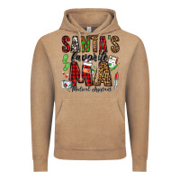 Santa's Favorite Ma Medical Assistant Vintage Hoodie | Teevron