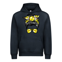 Navy softball mom Urban Hoodie - RacoonDesign