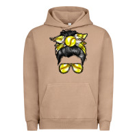 Pigment Burro softball mom Urban Hoodie - RacoonDesign