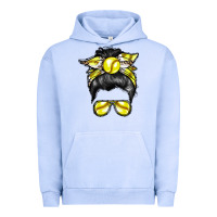 Pigment Grape Ice softball mom Urban Hoodie - RacoonDesign