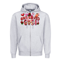 Heather Grey One loved Gigi Valentine's Day Zipper Hoodie - FaDigitalArtStudio