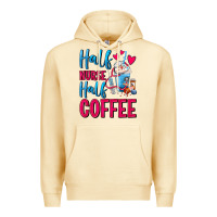 Pina Colada Half Nurse Half Coffee Premium Hoodie - FaDigitalArtStudio
