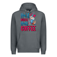 Rock Half Nurse Half Coffee Premium Hoodie - FaDigitalArtStudio