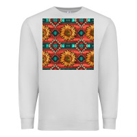 Dove Grey native american aztec seamless pattern 2 Premium Sweatshirt - BundleAndBundleShop