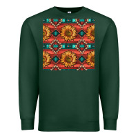 Sports Green native american aztec seamless pattern 2 Premium Sweatshirt - BundleAndBundleShop