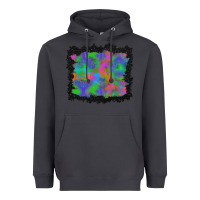 Smoke halloween neon leopard background Heavyweight Hoodie - BundleAndBundleShop