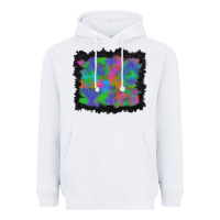 Halloween Neon Leopard Background Heavyweight Hoodie | Teevron
