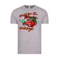 Vintage Zinc home for the holidays texas Vintage Tee - BarkalooDesign