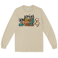 Mushroom Western Senior 2024 cow Long Sleeve Tee - RanaPortraitStore