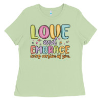 Matcha love and embrace every version of you Ladies Tee - MaliasSmallBusiness
