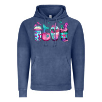 Vintage Denim mermaid underwater coffee Vintage Hoodie - Jasminsmagicworld