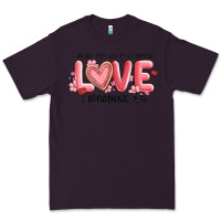 Plum let all that you do be done in love 1 corinthıans Premium Tee - MaliasSmallBusiness