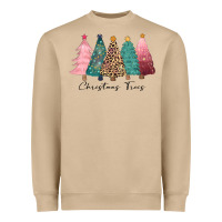 Mushroom christmas trees Heavyweight Sweatshirt - CowGirlArtShop