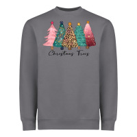 Storm christmas trees Heavyweight Sweatshirt - CowGirlArtShop