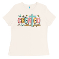 Bone created with a purpose Ladies Tee - MaliasSmallBusiness