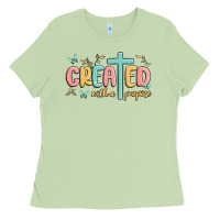 Matcha created with a purpose Ladies Tee - MaliasSmallBusiness