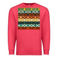 Cardinal native american aztec seamless pattern 1 Premium Sweatshirt - BundleAndBundleShop