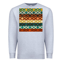 Heather Grey native american aztec seamless pattern 1 Premium Sweatshirt - BundleAndBundleShop