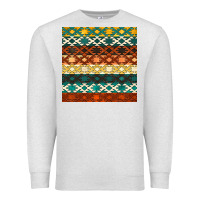 Oatmeal Heather native american aztec seamless pattern 1 Premium Sweatshirt - BundleAndBundleShop
