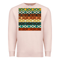 Pale Pink native american aztec seamless pattern 1 Premium Sweatshirt - BundleAndBundleShop