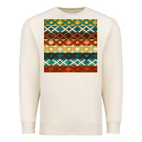 Sandshell native american aztec seamless pattern 1 Premium Sweatshirt - BundleAndBundleShop