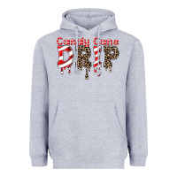 Heather Grey candy cane drip Heavyweight Hoodie - FaDigitalArtStudio