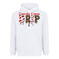 White candy cane drip Heavyweight Hoodie - FaDigitalArtStudio