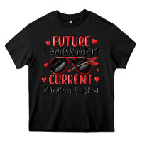 Black future ladies man current mamas boy Heavy Core Tee - MaliasSmallBusiness