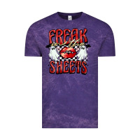 Cloud Purple freak in the sheets Vintage Tee - BarkalooDesign