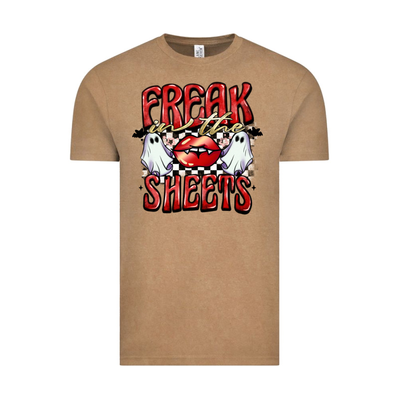 Freak In The Sheets Vintage Tee by BarkalooDesign | Teevron