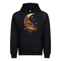 Black stay wild moon cowgirl Urban Hoodie - RacoonDesign