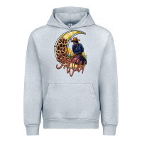 Heather Grey stay wild moon cowgirl Urban Hoodie - RacoonDesign