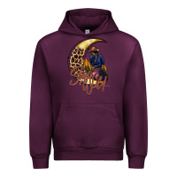 Mauve Wine stay wild moon cowgirl Urban Hoodie - RacoonDesign