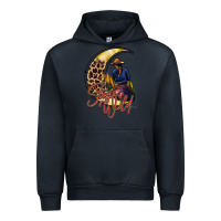 Navy stay wild moon cowgirl Urban Hoodie - RacoonDesign