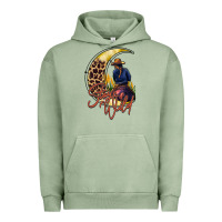 Pigment Oil Green stay wild moon cowgirl Urban Hoodie - RacoonDesign