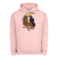 Pigment Salmon stay wild moon cowgirl Urban Hoodie - RacoonDesign