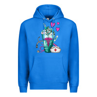 True Royal Nurse Frappe Premium Hoodie - FaDigitalArtStudio
