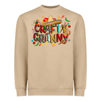 Mushroom Cinco de mayo crafty granny Heavyweight Sweatshirt - CowGirlArtShop