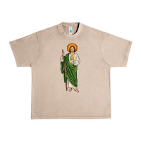 French Oak san judas Urban Heavy Tee - JahusDesignShop
